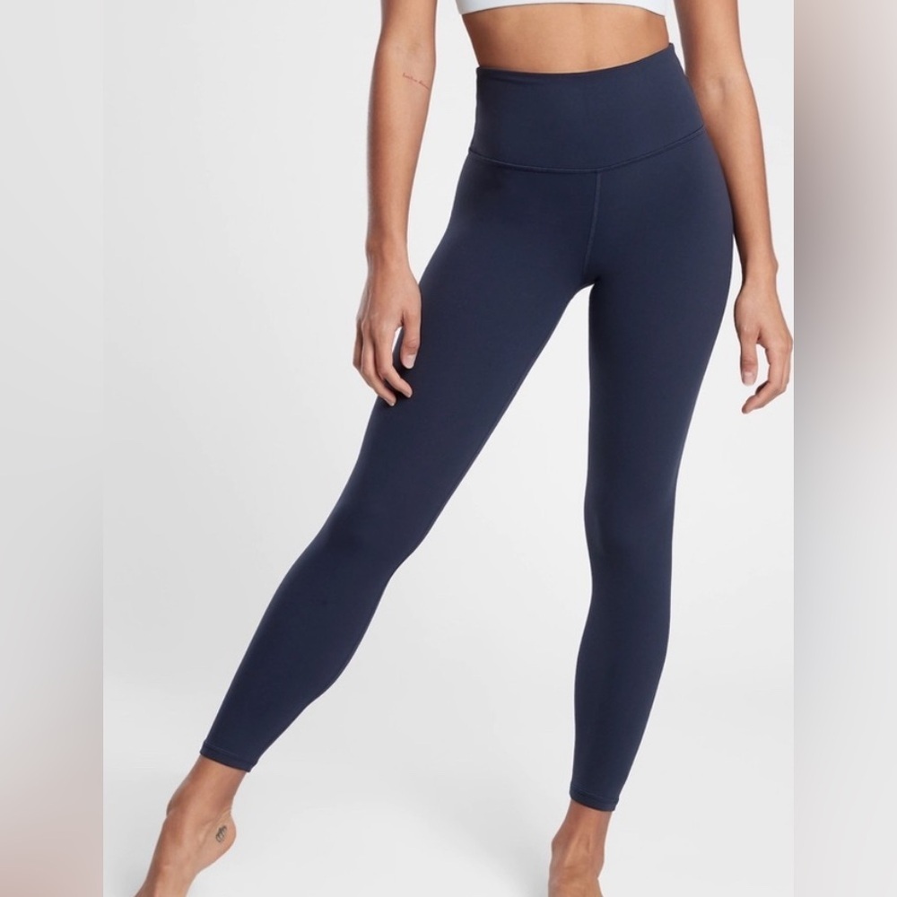 Nwt Ultra High Rise Elation 7/8 Navy Tight Size L/P